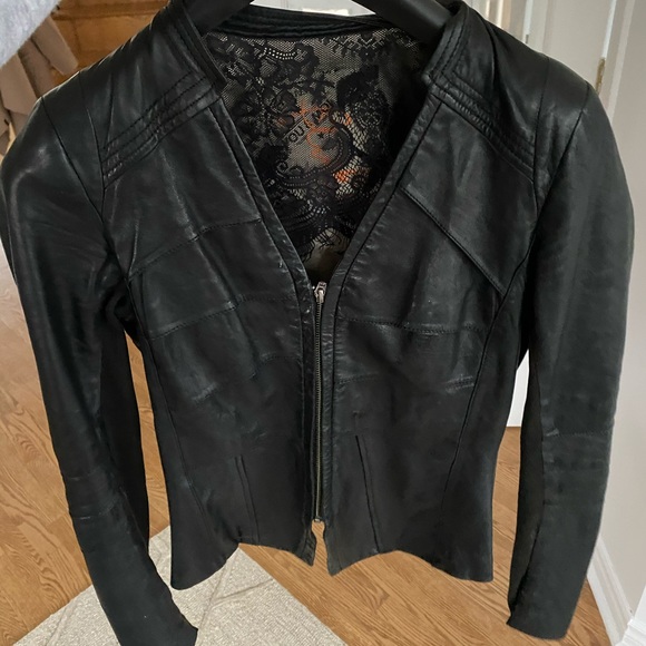 Cuir Danier Lamb Leather Jacket - Picture 1 of 5